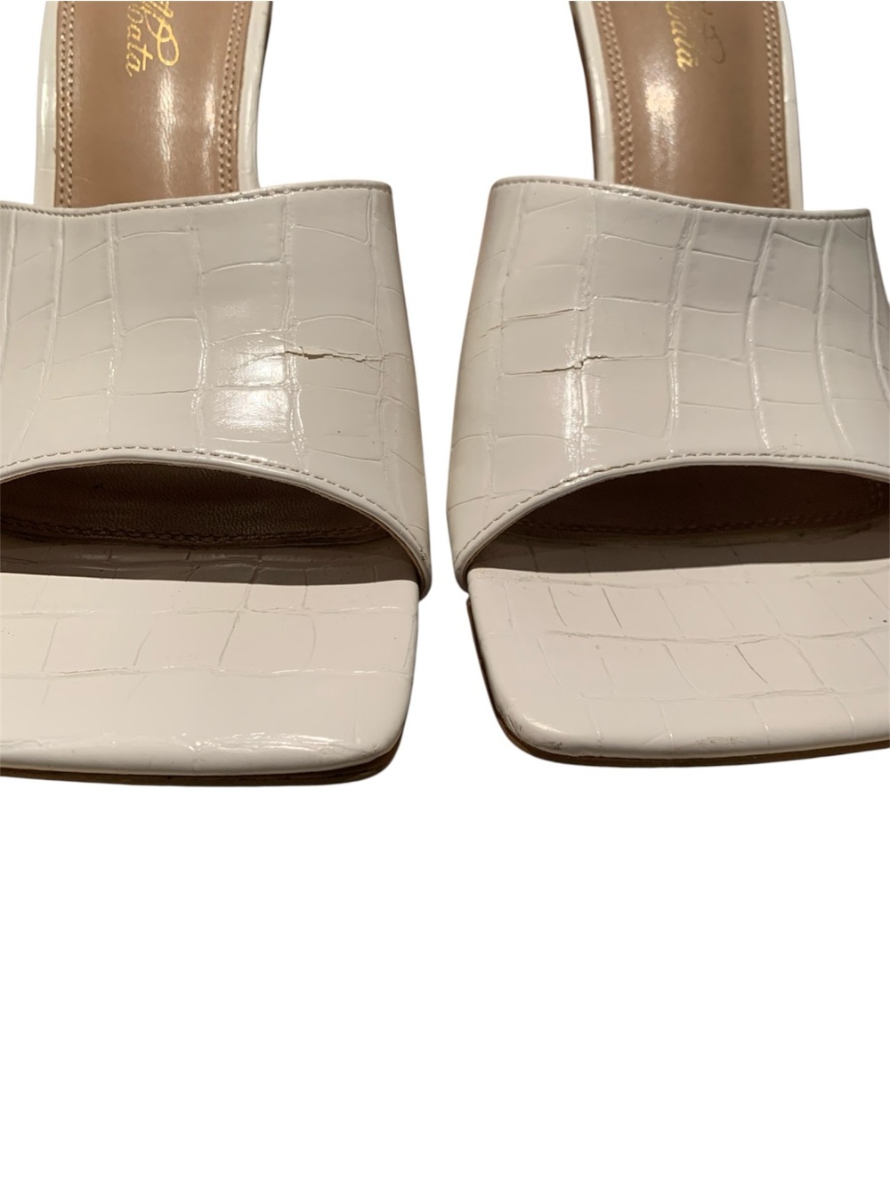 🩷SQUARE TOE SLIP ON MULES🩷WORN ONCE! - Picture 3 of 11